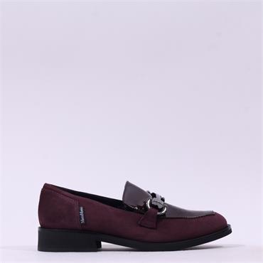 Marco Moreo Maura Link Loafer - Burgundy Combi
